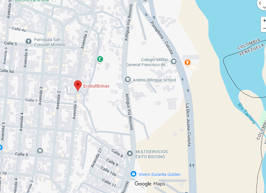 Mapa Cúcuta, Norte de Santander